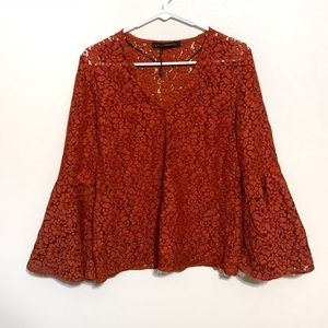 Zara Woman Lace Blouse